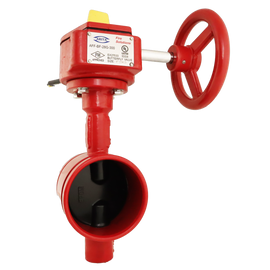 ARITA UL/FM Fire Protection Butterfly Valve 300PSI Groove Type BF28/29 Series