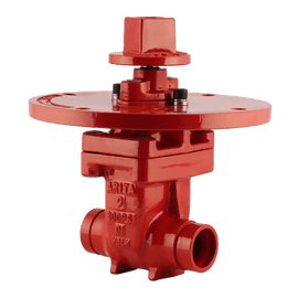 ARITA UL/FM Fire Protection NRS Gate Valve 300PSI Groove End - Unimech
