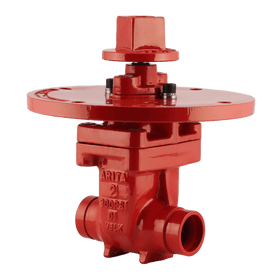 ARITA UL/FM Fire Protection NRS Gate Valve 300PSI Groove End - Unimech