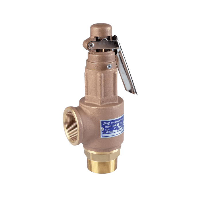 ARITA Safety Relief Valve Thread End A3WL Series - Unimech