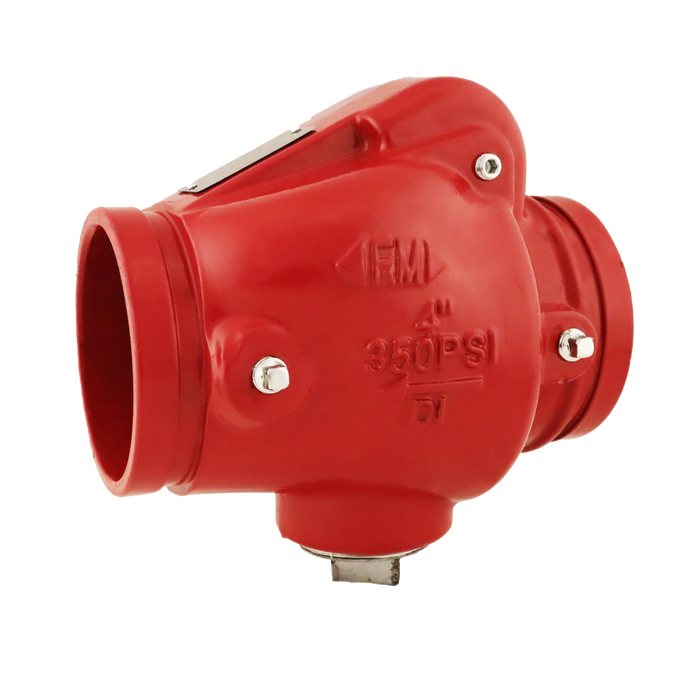2in Check Valve Fire Riser ARITA UL/FM Fire Protection Riser Check Valve 350PSI Groove End SW56 ...